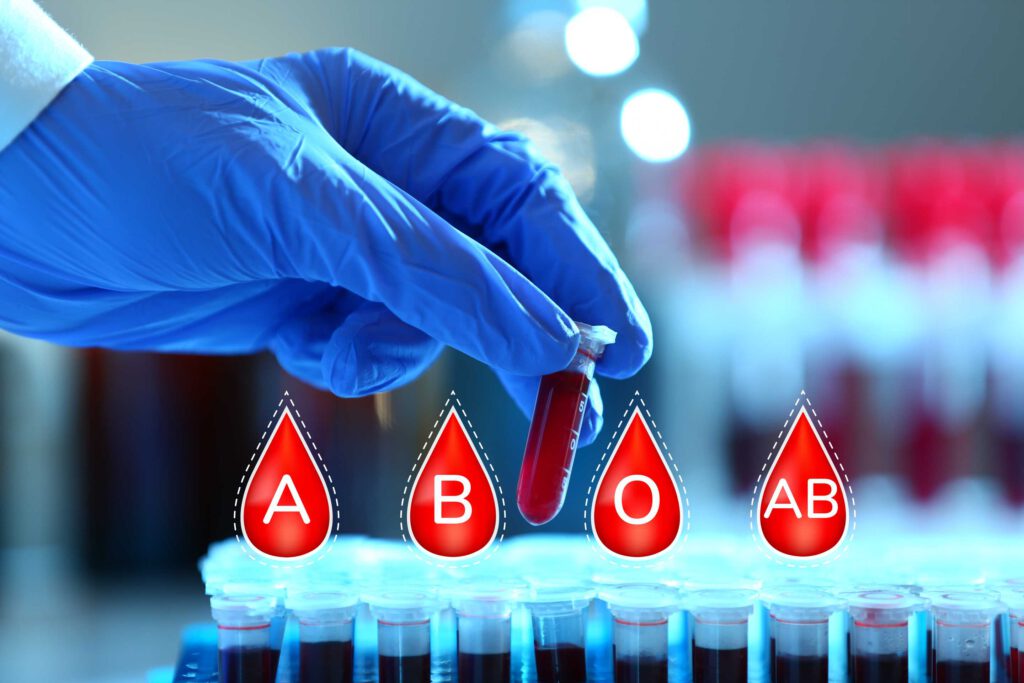 bloedgroep testen